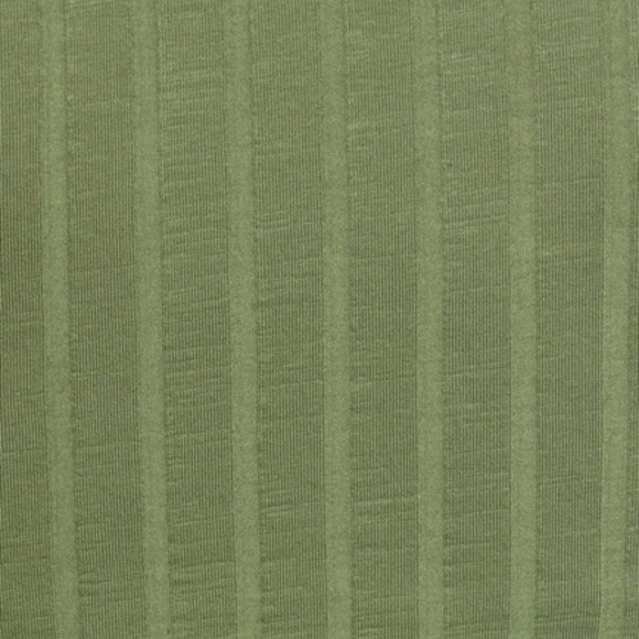 BP Faux Wrap Ribbed Green Top Plus Size - Picture 5 of 5